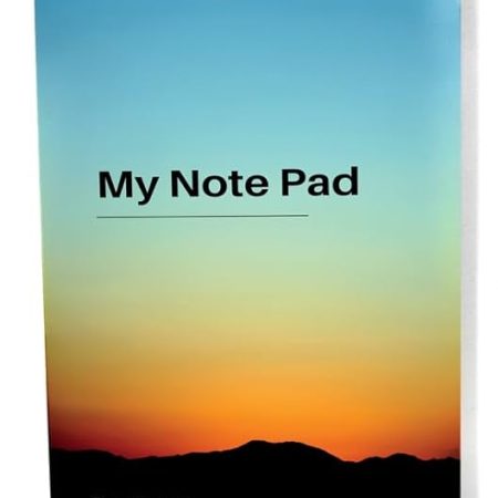 Rajams A5 Note Pad Unruled