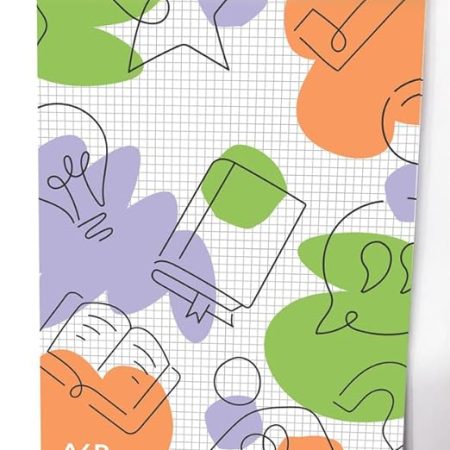 Rajams A4 Note Pad Ruled|Pack of 5| 160 Pages